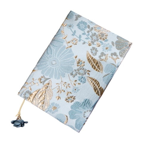 Bothyi - Protector De Tela Suave Para Tapa De Libro A5, Para Diario De Tapa Dura Y Rústica, Color Azul