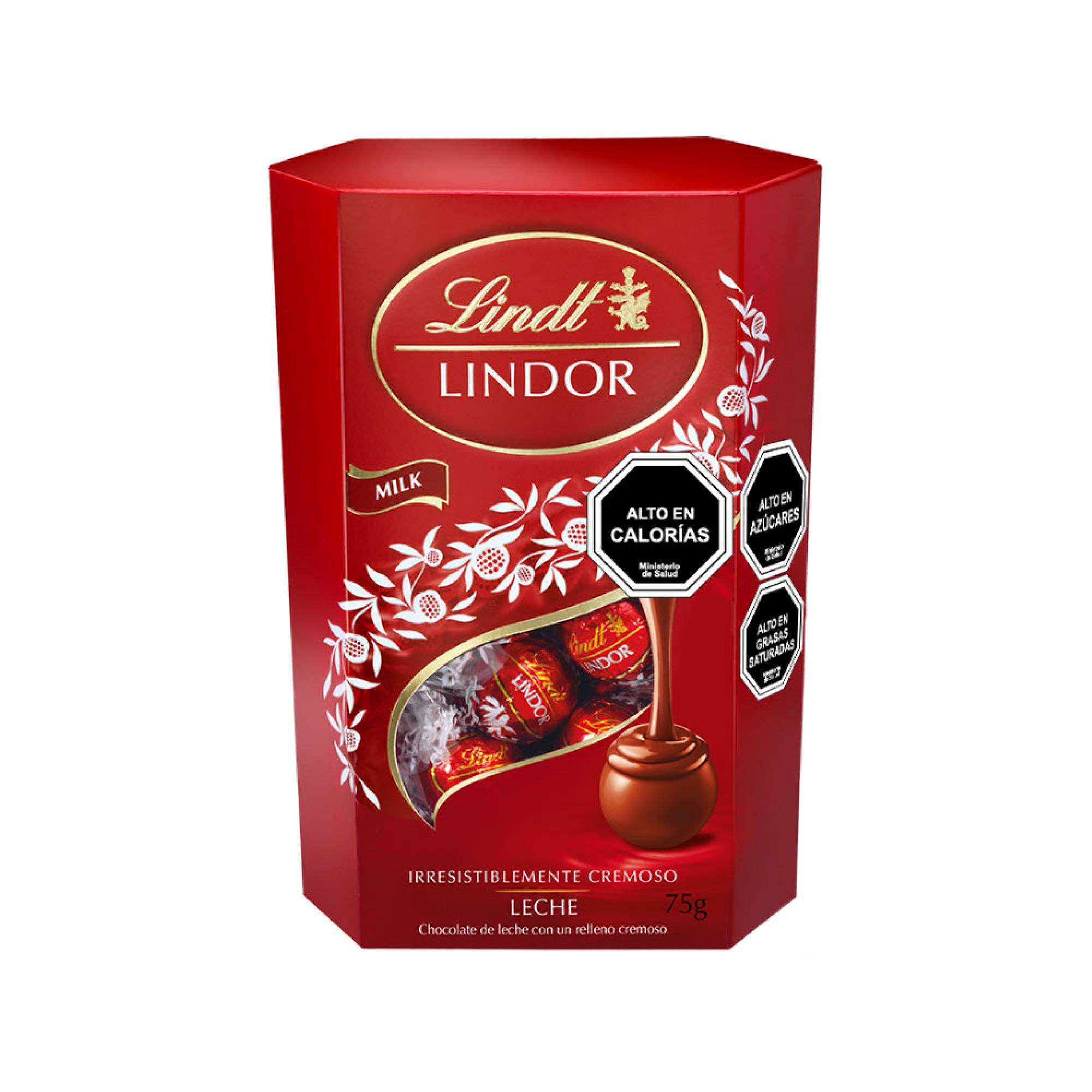 Chocolate Lindor Leche 75 g Lindt