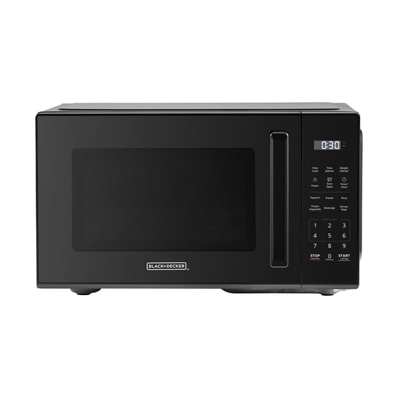 Microondas BLACK+DECKER EM9P02P9 de 0,9 pies cúbicos, 900 W, negro