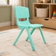 thumbnail image 2 of Kidscool Silla Infantil Apilable Ergonómica de Plástico Reforzado Verde 34x38x52 cm, 2 of 3