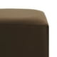 thumbnail image 3 of Pouf Cali 1c Felpa 12 Chocolate, 3 of 4