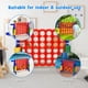thumbnail image 2 of Set de juego gigante COSTWAY Jumbo 4 para anotar con aro de baloncesto, 2 of 3