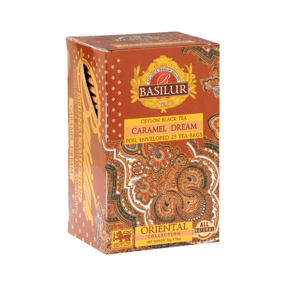 Te Basilur Negro Caramel Dream 25 Bolsas
