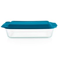 Plato De Vidrio Para Hornear Pyrex Deep De 9 X 13 Pulgadas Con Recipiente Transparente Con Tapa