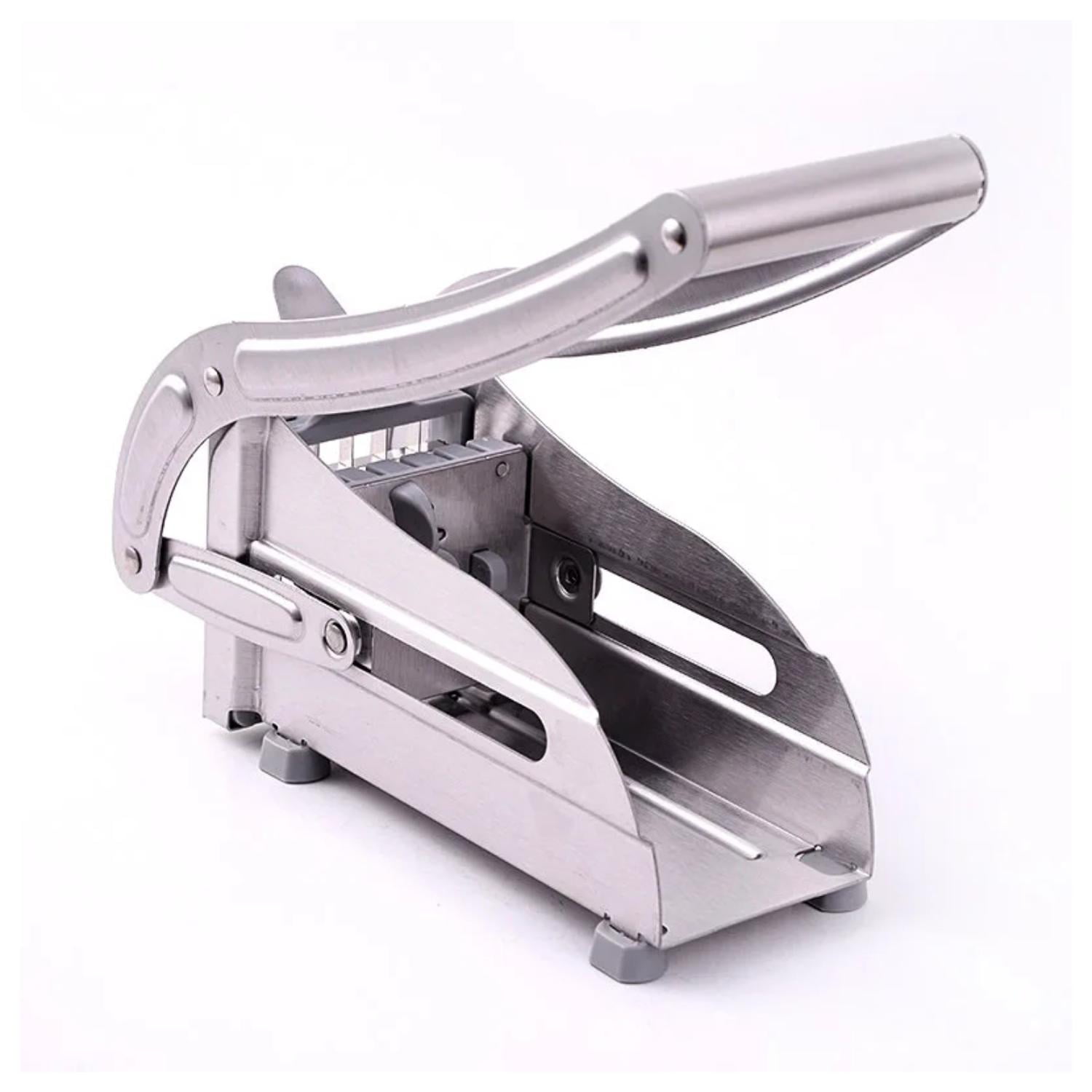 Total E-commerce - Cortadora De Papas Baston Metalico Manual Acero Inoxidable