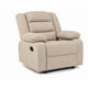thumbnail image 4 of Bergere 1 cuerpo reclinable 3 posiciones, cuerina envejecida, 4 of 5
