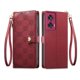 thumbnail image 1 of Funda Billetera con Cierre para [Motorola Moto Edge 50 Fusion] con Tarjetero, Soporte y Correa de ManoRojo, 1 of 5