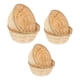thumbnail image 2 of Pack 6 Cesta Panera Tejida Cesta De Pan Pascuas 20x9cm, 2 of 2