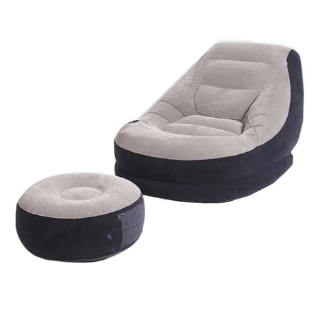 Movi - Sofa Inflable + Puff - Tu Momento De Descanso Más Cómodo Y Portátil