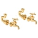 thumbnail image 3 of Pendientes De Tuerca Con Forma De Grifo, Pendientes Delanteros Y Traseros Punk Para Cumpleaños, Bodas, Navidad, Oro, 3 of 3