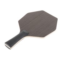 Ioensy - Raqueta De Tenis De Mesa Hexagonal De Madera Hecha A Mano De 5 Capas Para Juego De Entrenamiento En Interiores Tiro Horizontal