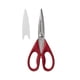 thumbnail image 1 of Tijeras de cocina KitchenAid multiusos de acero inoxidable rojas, 1 of 5