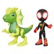 thumbnail image 1 of Figura de Acción Spidey & His Amazing Friends Dino-Webs Miles "Spin" Morales y Marvel's Electrosaurus, 1 of 7