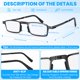 thumbnail image 5 of Lentes de Lectura Plegables Riwissipa con Bloqueo de Luz Azul, 5 of 6
