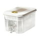 thumbnail image 2 of Hervidor frío con grifo, dispensador de bebidas heladas, portátil de 5 litros con jarra de agua fría multifuncional con llave, para uso diario, café p Modelo de filtro de 5L, 2 of 5