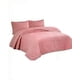 thumbnail image 1 of Cubrecama Con Detalles De Pompones 2 Plazas Color Rosado Oscuro, 1 of 4