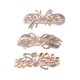 thumbnail image 1 of Bargains Únicos Horquillas Accesorios para el Cabello para Mujeres Horquilla Brillante con Brillantes 3 Piezas Champán, 1 of 7