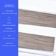 thumbnail image 4 of Cortina Roller Duo Zebra Dia y Noche 220 x 200 Cm Marron Jaspeado Guiza, 4 of 8