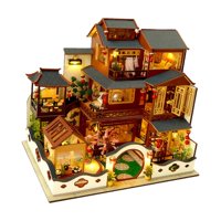 Magideal - Kit De Diy Con Muebles, Rompecabezas De Construcción, Decoración Para Hogar, Artesanal, Modelo Decorativo En Miniatura Para