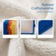 thumbnail image 2 of Alfombra de Baño Impresa Estética REGALWOVEN, Ultra Suave Absorbente Peluda, Única Alfombra de Microfibra Antideslizante Azul Rojo 32" x 20", 2 of 5
