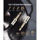 thumbnail image 5 of Cable de instrumentos GearIt de 15 pies, paquete de 2 unidades, 6,35 mm TS macho a macho, 5 of 6
