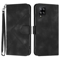 Funda Foxdock Para Samsung Galaxy A22 4G – Tipo Libro Con Soporte, Billetera, Correa Y Diseño Elegante