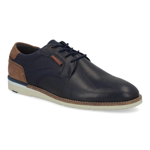 Zapato Casual Hombre Cuero Utrecht-0-01 Cardinale Azul 40