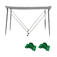 Magideal - Toldo Inflable Para Bote, Toldo Para Kayak Con Barra De Soporte, Protección Solar, Cubierta Para Bote, Refugio, Cubiertas Superiores Bimini Para Bote, Toldo Con Base