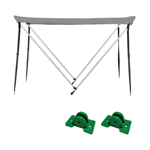 Magideal - Toldo Inflable Para Bote, Toldo Para Kayak Con Barra De Soporte, Protección Solar, Cubierta Para Bote, Refugio, Cubiertas Superiores Bimini Para Bote, Toldo Con Base