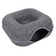 thumbnail image 5 of Túnel De Fieltro Para Gatos, Cama Extraíble Con Cremallera, Juguete De Entrenamiento Para Gatos, Gris, 5 of 5