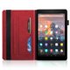 thumbnail image 5 of Funda con relieve del Árbol de la Vida para tablet Fire HD10(2017) con soporte, ranuras para tarjetas y soporte para lápiz óptico. Rojo, 5 of 6