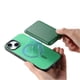 thumbnail image 5 of Funda de Cuero Magnética con Tarjetero para iPhone 14 Plus Cubierta Delgada Verde, 5 of 5