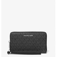 Billetera Michael Kors Wristlet Negro Talla Única