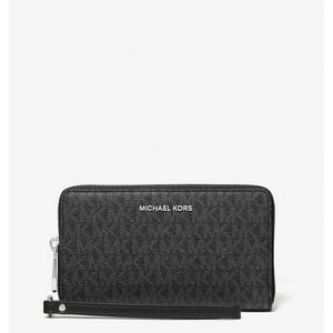 Billetera Michael Kors Wristlet Negro Talla Única