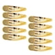 thumbnail image 4 of 10 piezas broches bricolaje broches de pelo broche de ajuste de bisel redondo 12 mm dorado, 4 of 5