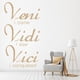 thumbnail image 2 of Decomural Veni Vidi Vici Inspirational WS-32964, 2 of 2