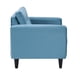 thumbnail image 5 of Sofa Retro 1 Cuerpo Felpa Azul Petroleo, 5 of 6