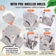 thumbnail image 2 of Cat Tree VEVOR de 63 pulgadas con 2 condominios para gatos, rascador, 2 of 9
