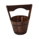 thumbnail image 4 of Macetas De Barril De Madera Decoración Para El Hogar Maceta Redonda Para El Patio Trasero Del Hogar, 4 of 5