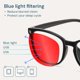 thumbnail image 3 of Gaoye Gafas de Luz Azul para Juegos y Ordenador - Lentes Rojas, 3 of 7