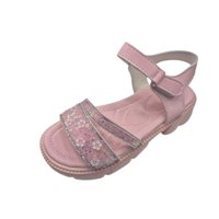 Vinnys Outlet - Sandalia Perlita Niña Brillante Rosado