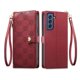 thumbnail image 1 of Funda Billetera con Cierre para [samsung galaxy S21 FE] con Tarjetero, Soporte y Correa de ManoRojo, 1 of 5