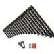 thumbnail image 3 of Pan Flutes C Key 18 Tubos Con Pegatina De Nota Musical Y Bolsa De Transporte Para Músico, 3 of 5