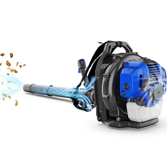 Soplador de hojas Wild Badger Power de gasolina 53 cc, 8,9 kg, potente flujo de aire