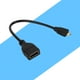 thumbnail image 3 of Cable adaptador de extensión conversor de micro HDMI macho a HDMI hembra, 1080P, 3 of 8