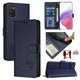 thumbnail image 1 of Funda tipo cartera FOXDOCK para Samsung Galaxy A02s con soporte, ranuras, RFID, diseño de gato, 1 of 5