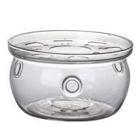 Magideal - Calentador De Tetera, Vela, Calentador De Tetera, Vidrio, Resistente Al Calor, Estufas Candelitas, Calentador De Té, Calentador De Té, Café, Té, Calen