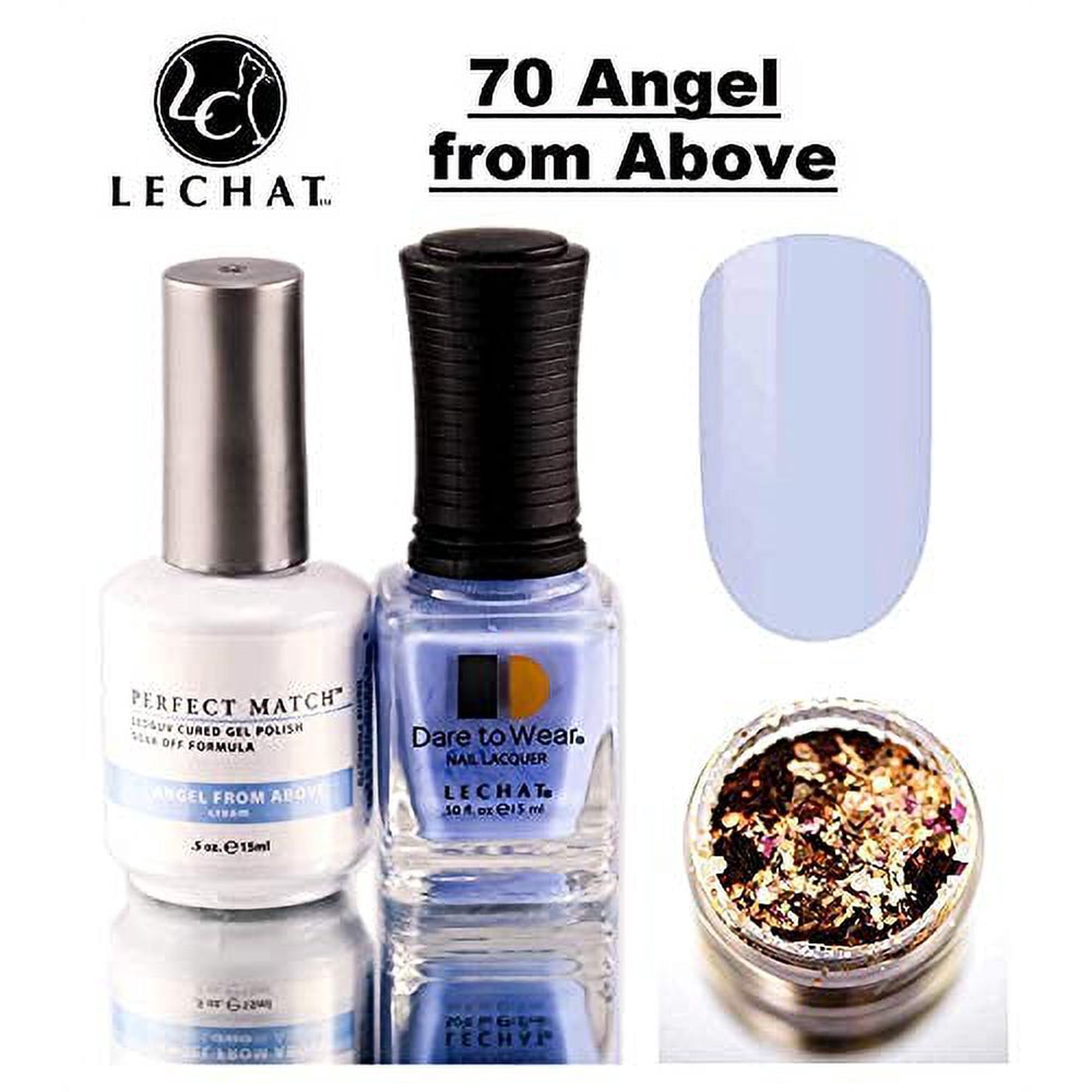 Esmalte En Gel Y Laca De Uñas Lechat Perfect Match, Esmalte