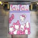 thumbnail image 1 of Hello Kitty Bedding Set for Girls Kids Teen Tween Ultra Soft Microfiber Comforter Set Twin Size with 3-Pieces Comforters Bed Sets Bedroom Decor Bed Sheets, 1 of 5