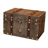 Magideal - Caja De Almacenamiento De Madera Vintage, Caja De Almacenamiento Decorativa, Regalo, Organizador De Almacenamiento De Joyas Antiguas Para Joyas, Sg